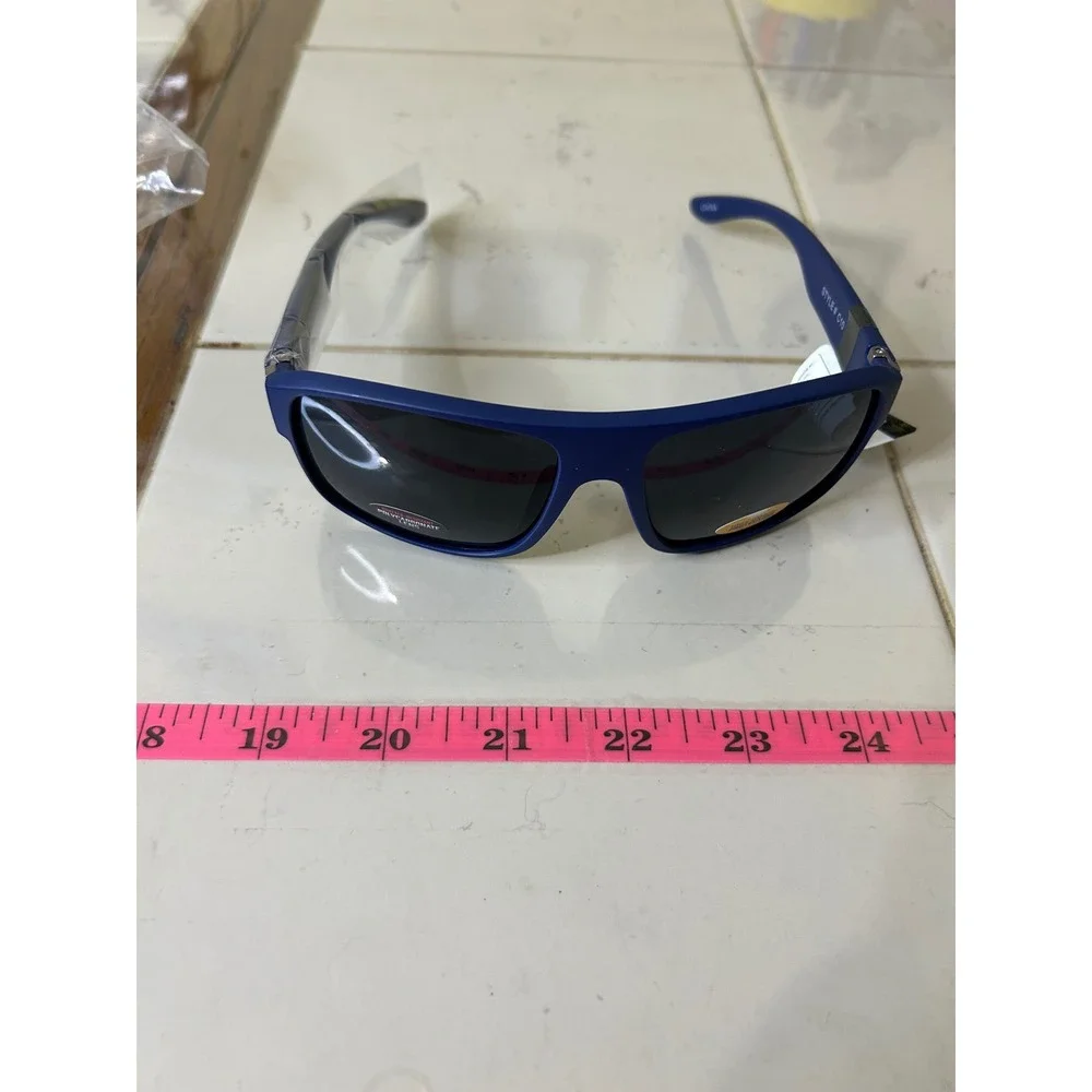 7-Eleven 24/7 Life Classic C10 Sunglasses Blue Smoke Lens Sport Rectangular